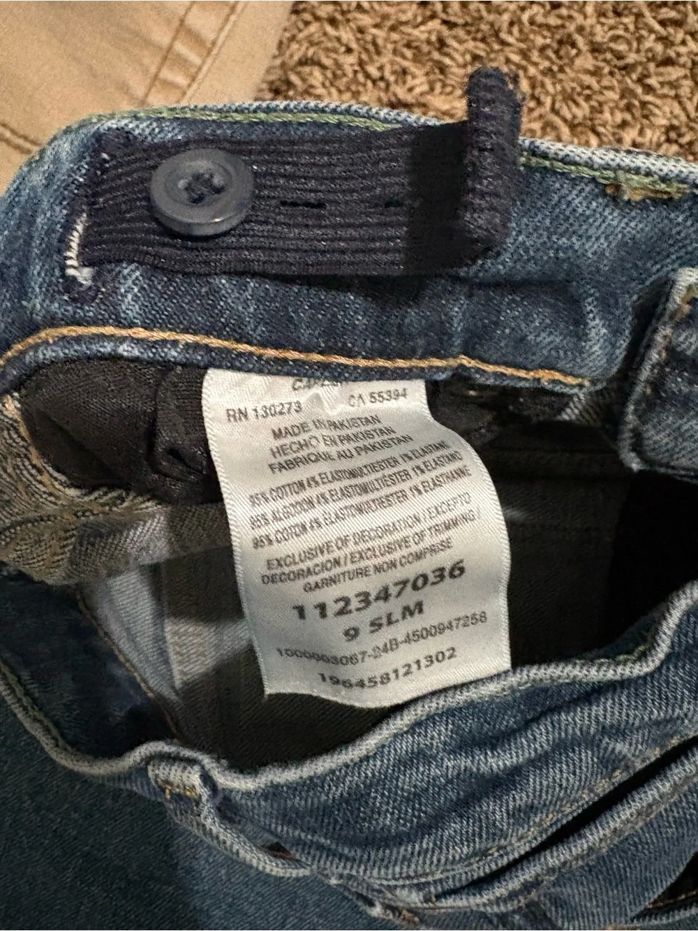 Boys Size 8/9 Name Brand Clothing Bundle Levi’s Wrangler Adidas Gap